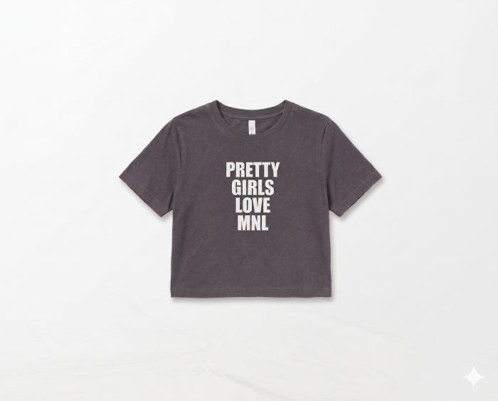 Pretty girls love MNL crop top